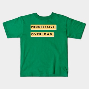 Progressive Overload Rectangles Kids T-Shirt